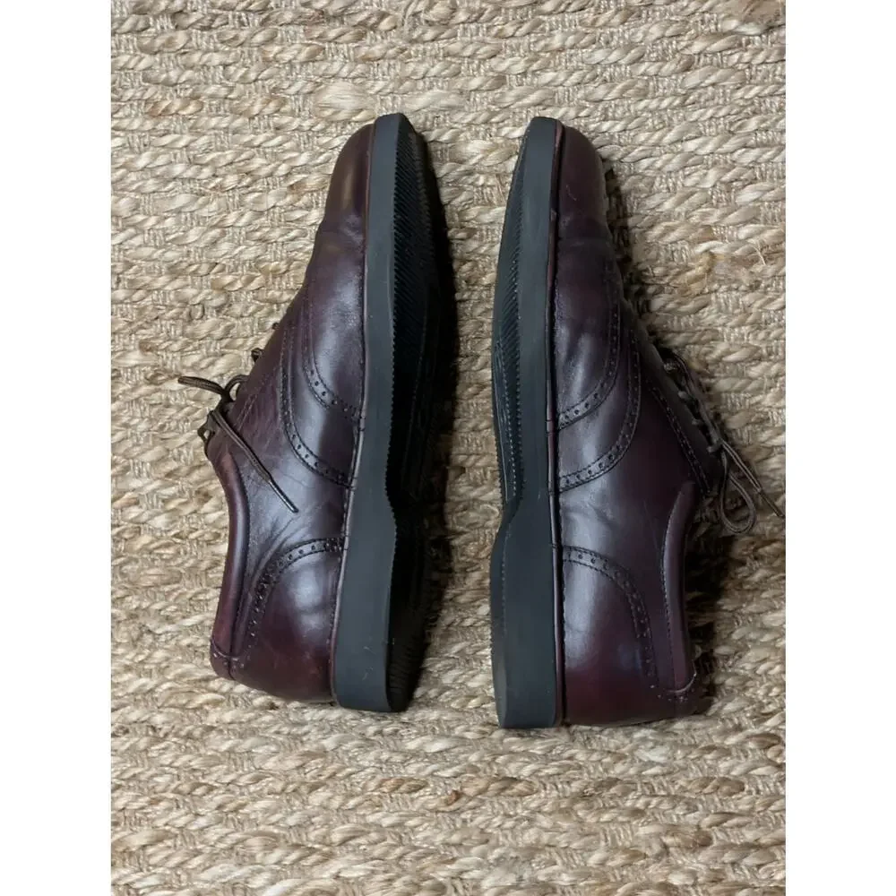 Rockport Dressports Men's 10.5 M Wingtip Oxfords Lightweight Leather Dress Shoes